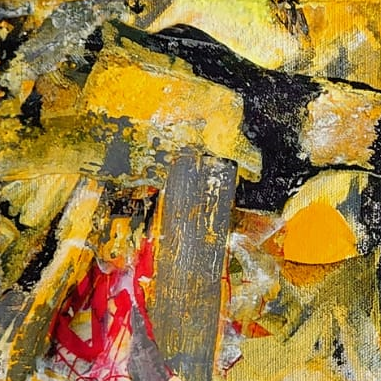 tectonic - Art work by Kirsten Mortimer